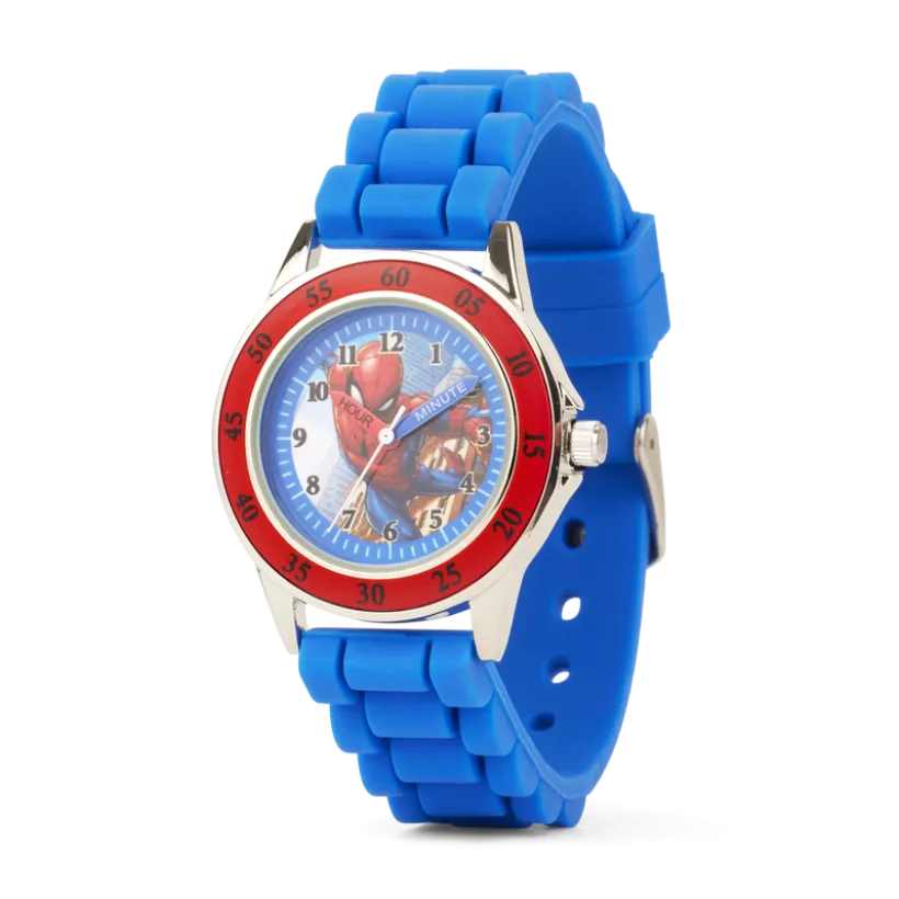 Accutime Time Teacher Watch Spiderman
