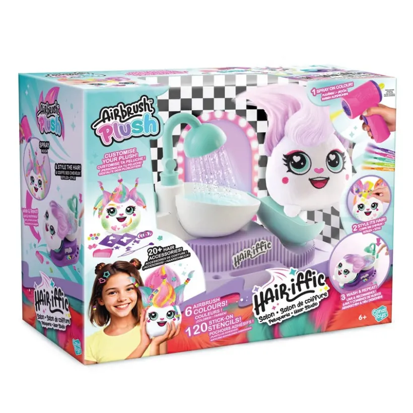 AIRBRUSH PLUSH Hair-iffic Hair Style Salon