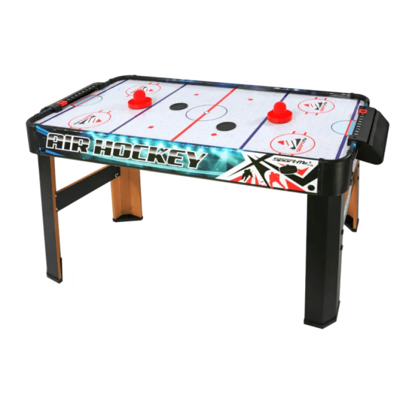 Air Hockey-spill på ben, 98x42x63 cm