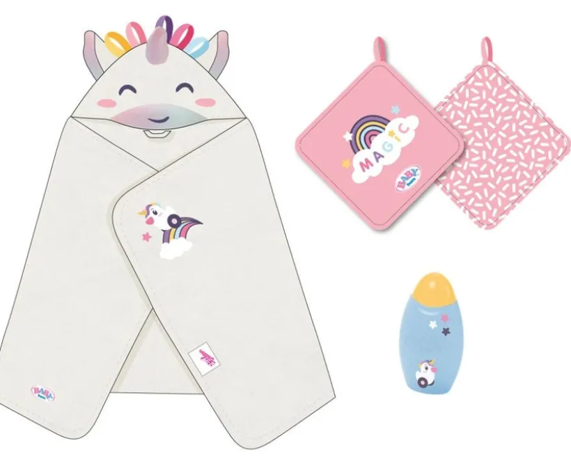 BABY born Hooded Towel Set