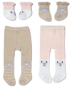 BABY born Tights & Socks Sheep asst 43cm