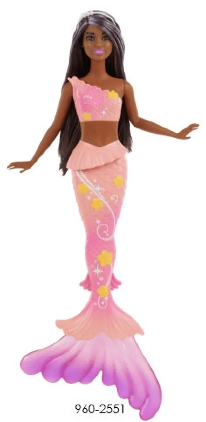 Barbie Blooming Magic Black Mermaid Doll