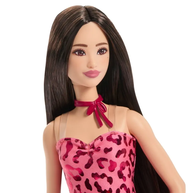 Barbie Fashionistas – Rosa Leopardkjole