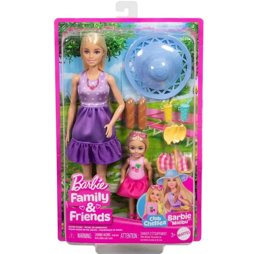 Barbie Malibu & Chelsea Core-dukker