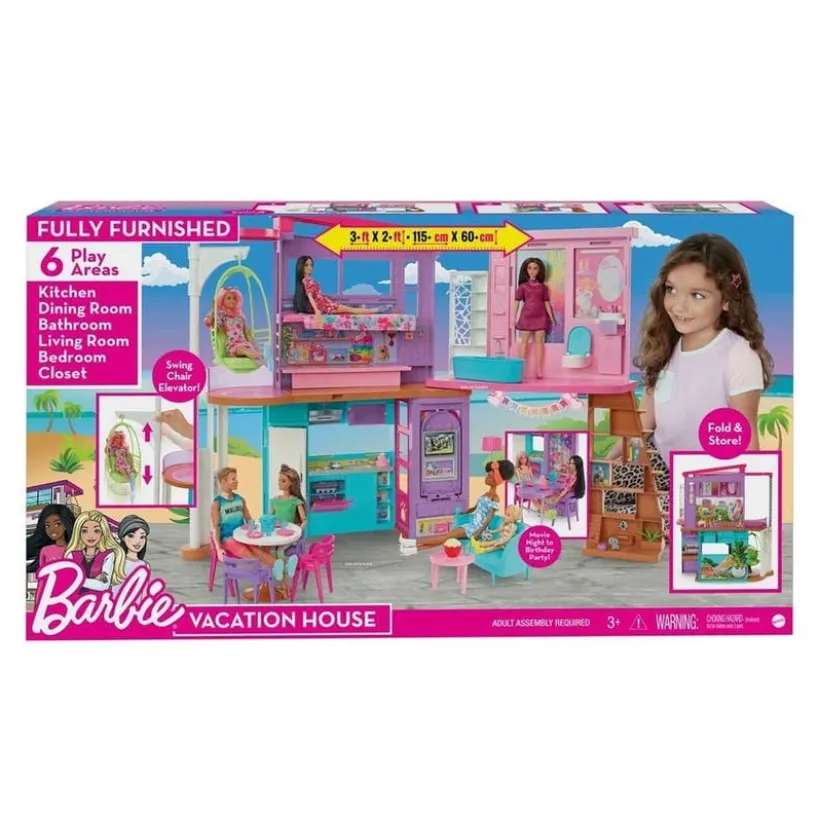 Barbie 2022 Malibu-hus