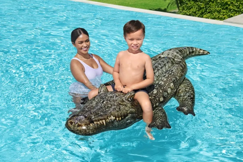 Bestway, 1,93M X 94Cm Realistisk Reptil Ride On