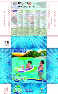 Bestway, 1,07M X 1,12M Space Splash Babybåt
