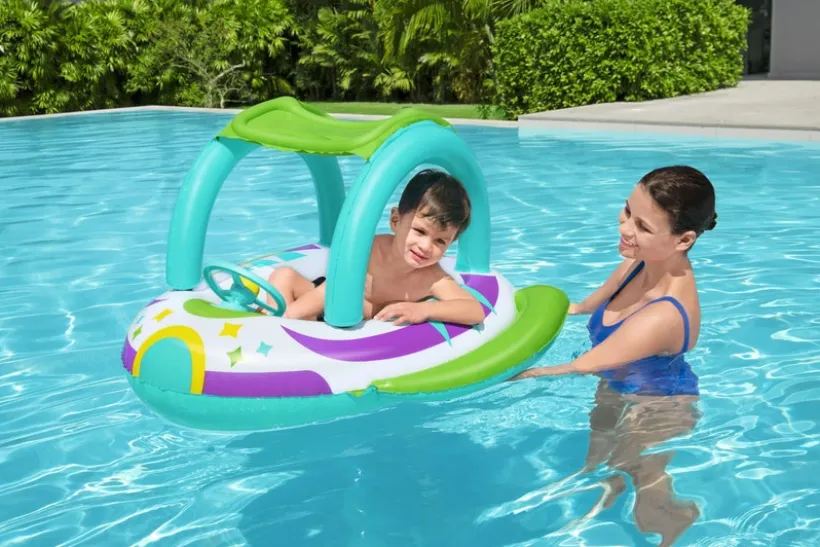 Bestway, 1,07M X 1,12M Space Splash Babybåt