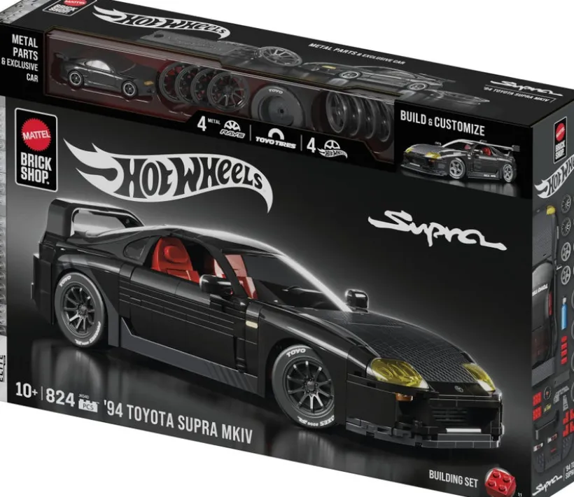 Brick Shop Hot Wheels Toyota Supra MKIV Konstruksjonsleke
