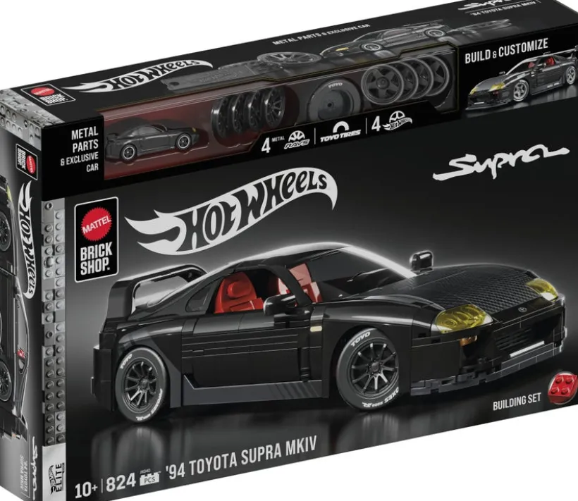 Brick Shop Hot Wheels Toyota Supra MKIV Konstruksjonsleke