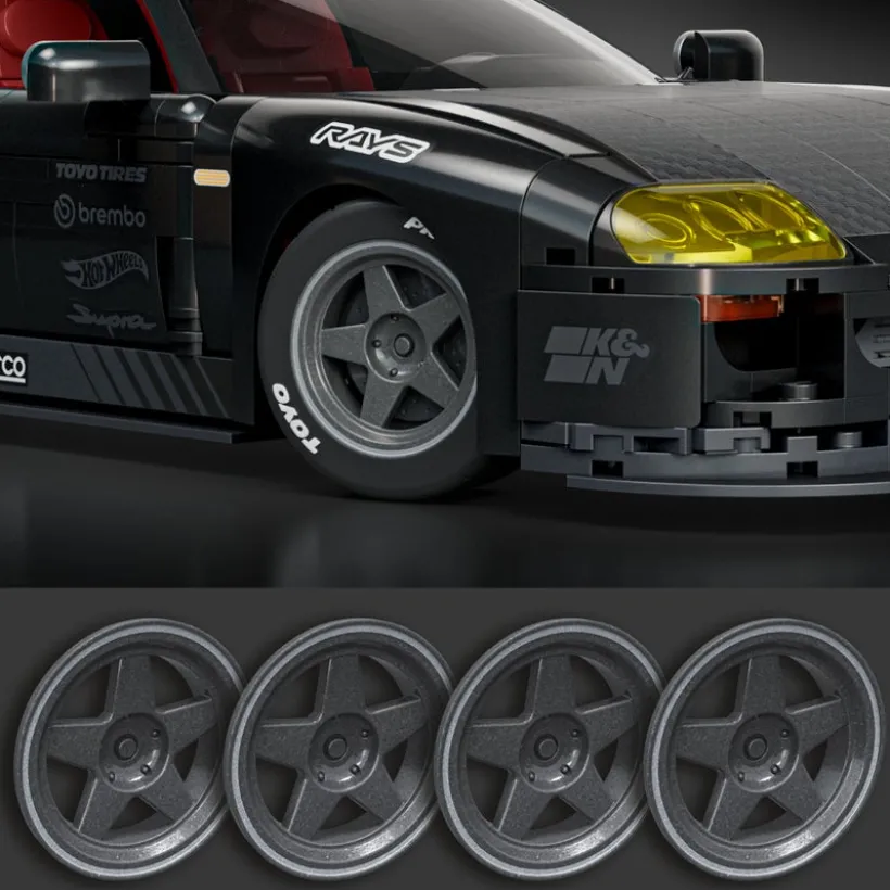 Brick Shop Hot Wheels Toyota Supra MKIV Konstruksjonsleke