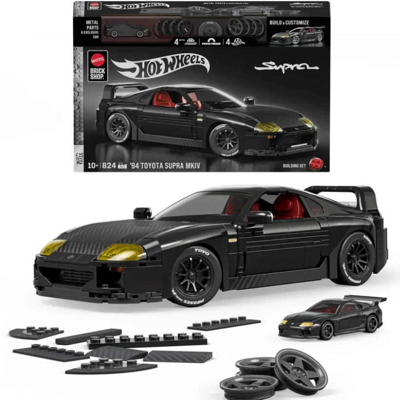 Brick Shop Hot Wheels Toyota Supra MKIV Konstruksjonsleke