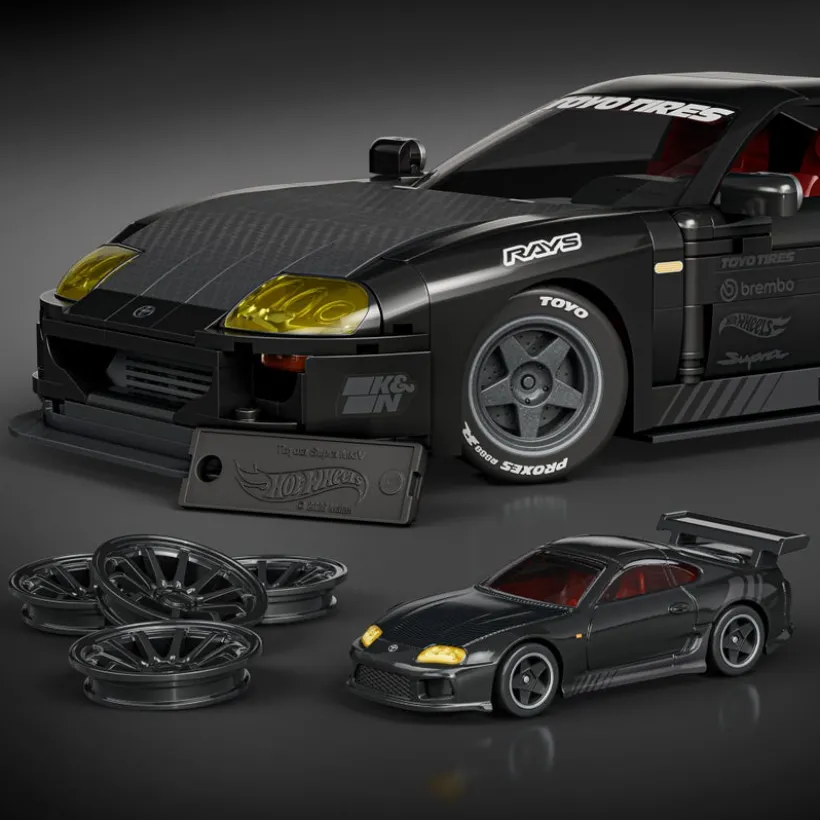 Brick Shop Hot Wheels Toyota Supra MKIV Konstruksjonsleke