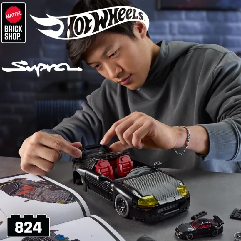 Brick Shop Hot Wheels Toyota Supra MKIV Konstruksjonsleke