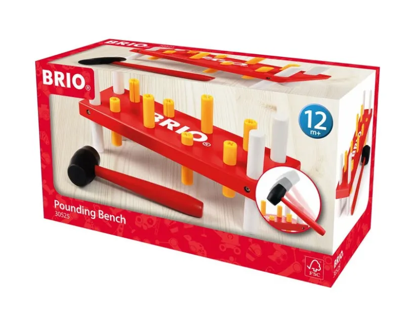 BRIO, 30525 Bankebrett rød