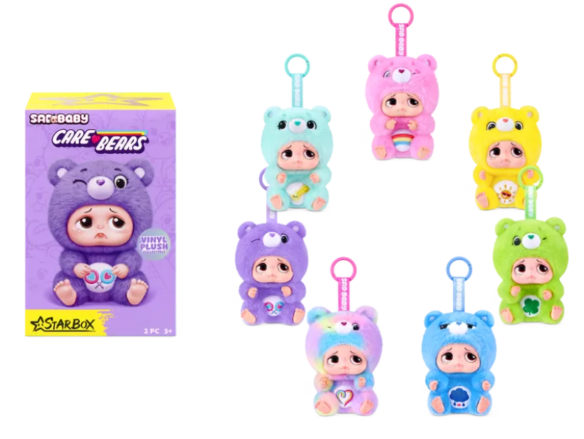 Care Bears Sad Baby nøkkelringer blindboks