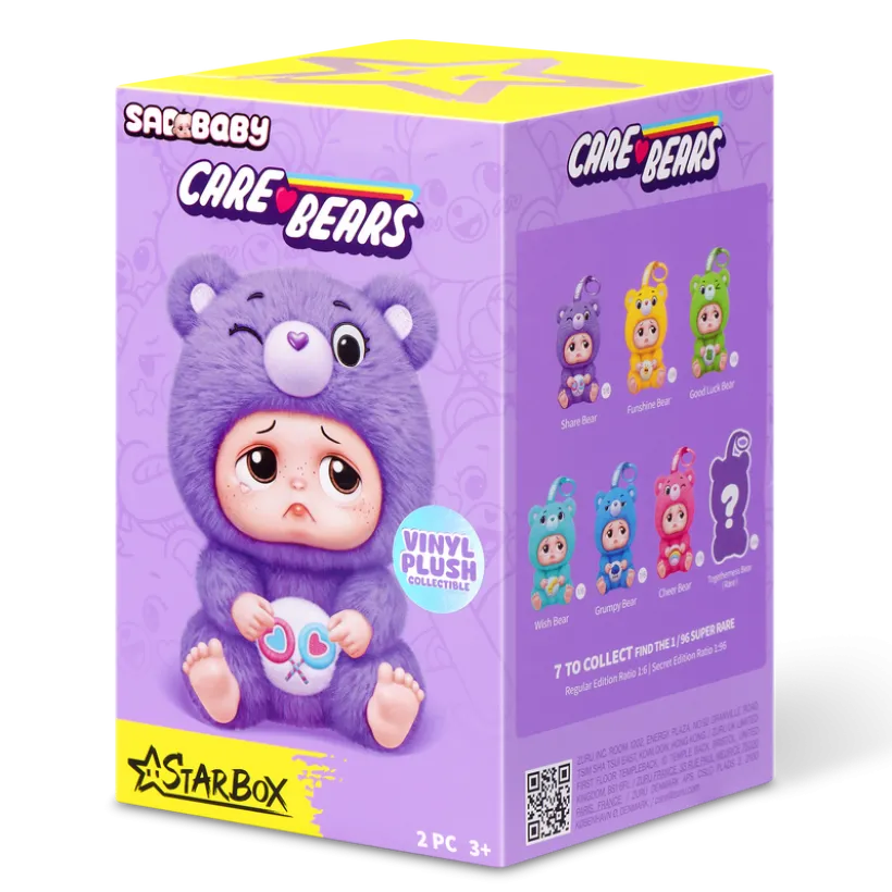 Care Bears Sad Baby nøkkelringer blindboks