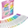 Crayola 20 Pastell Supertips - Tusjer
