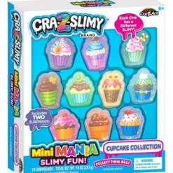 Cra-Z-Slimy, Mini Mania Slimy, Fun Cupcakes
