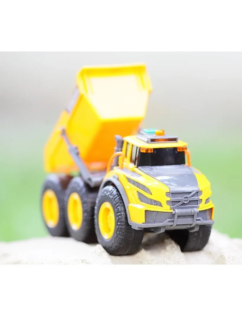 Dickie Toys Volvo Dumper 23 cm med lys og lyd