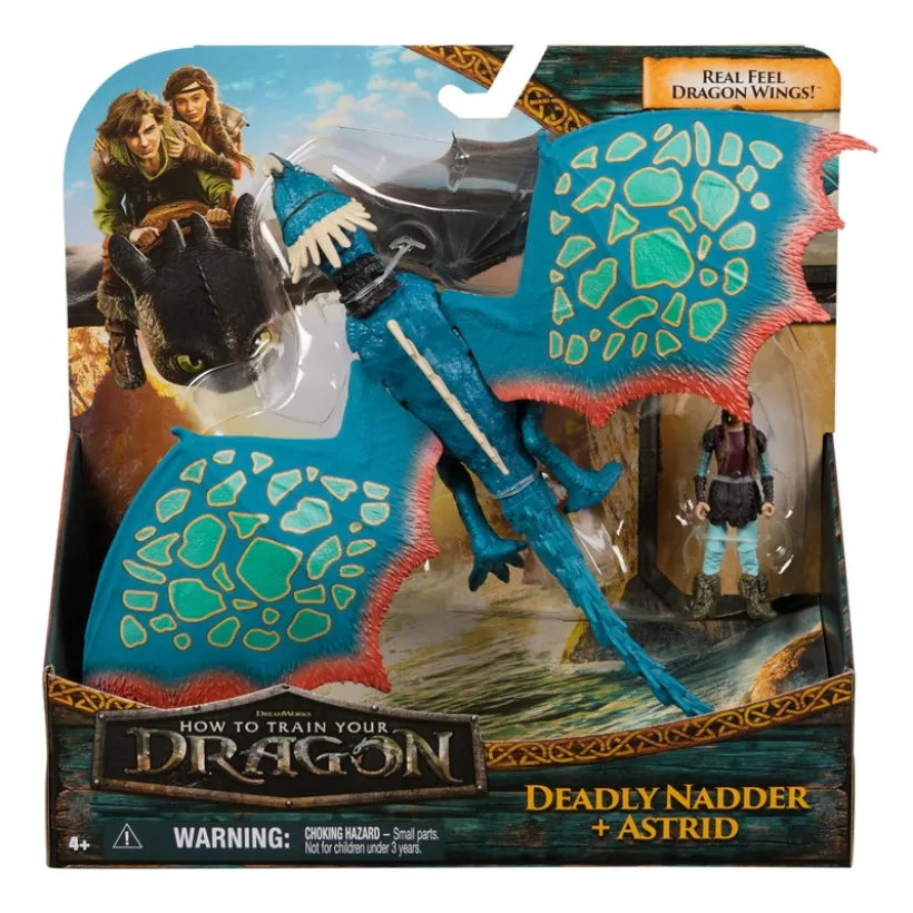 Dragons Movie Viking&Dragon-Dødelig Nadder&Astrid