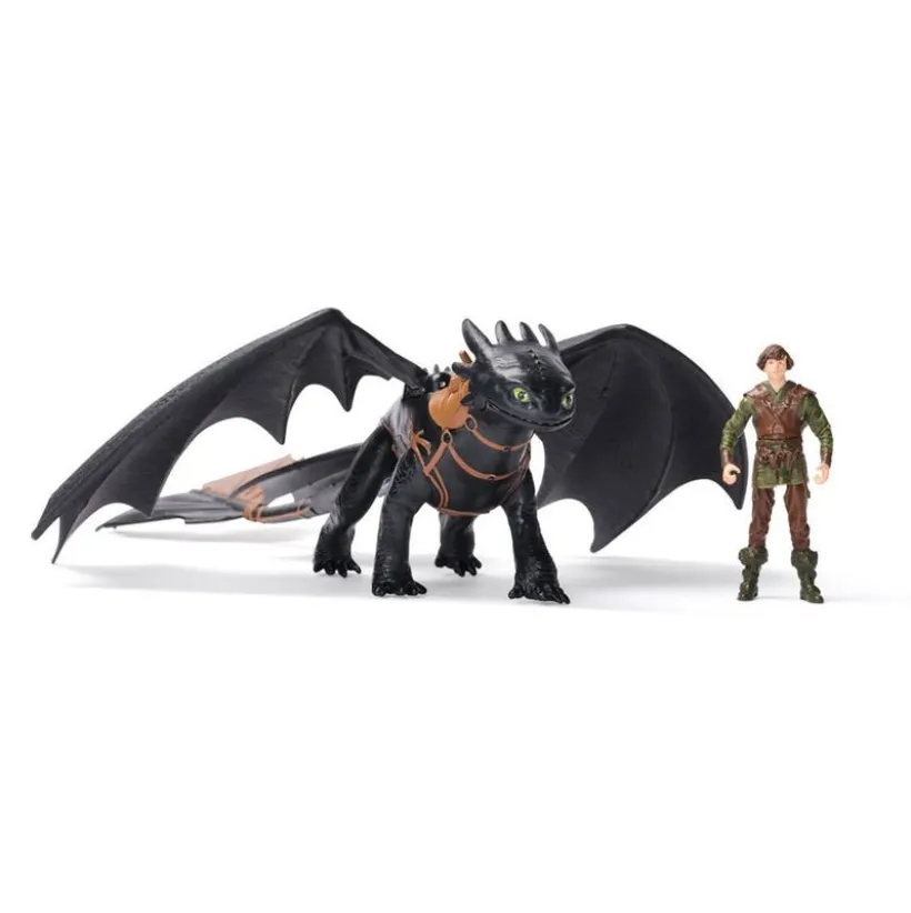 Dragons Movie Viking & Dragon, Toothless & Hiccup