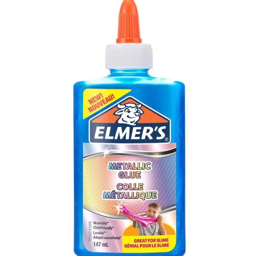Elmer's 147 ml metallisk flytende lim blå