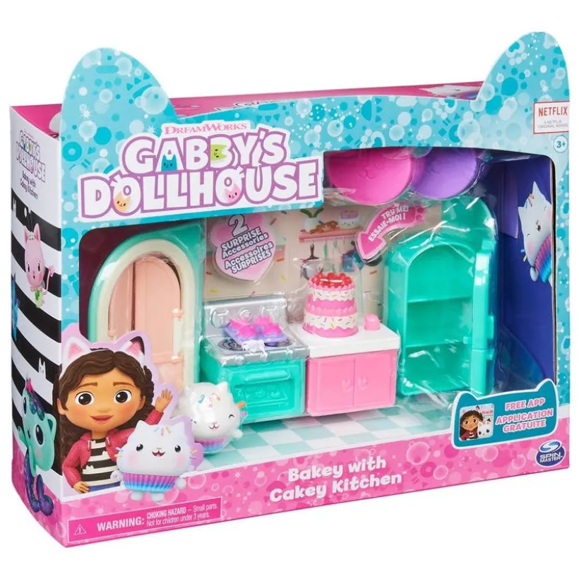 Gabby's Dollhouse Deluxe-rom - Cakeys kjøkken