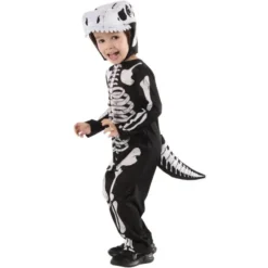 Halloween - Halloween Skjelett Dinosaur 4 år