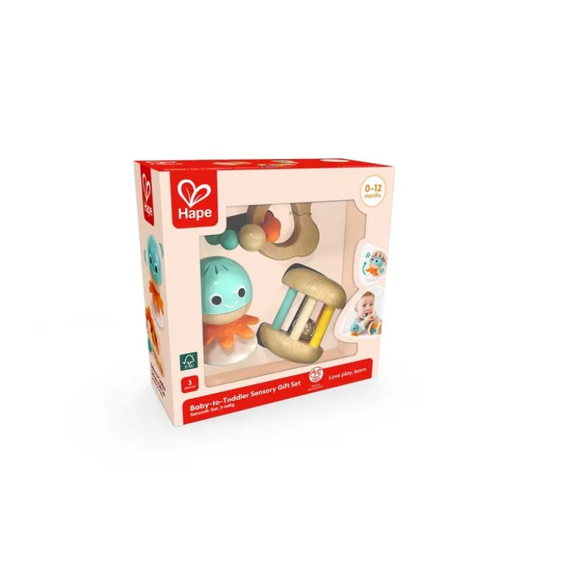 Hape, Baby-til-småbarn Sansegavepakke