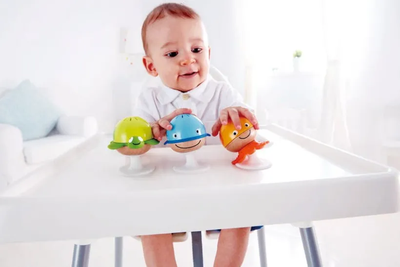 Hape Sjødyr Rangle Sett