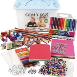 Hobbyboks, blandede farger