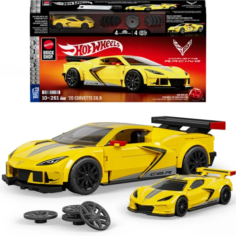 Hot Wheels Corvette C8.R byggesett