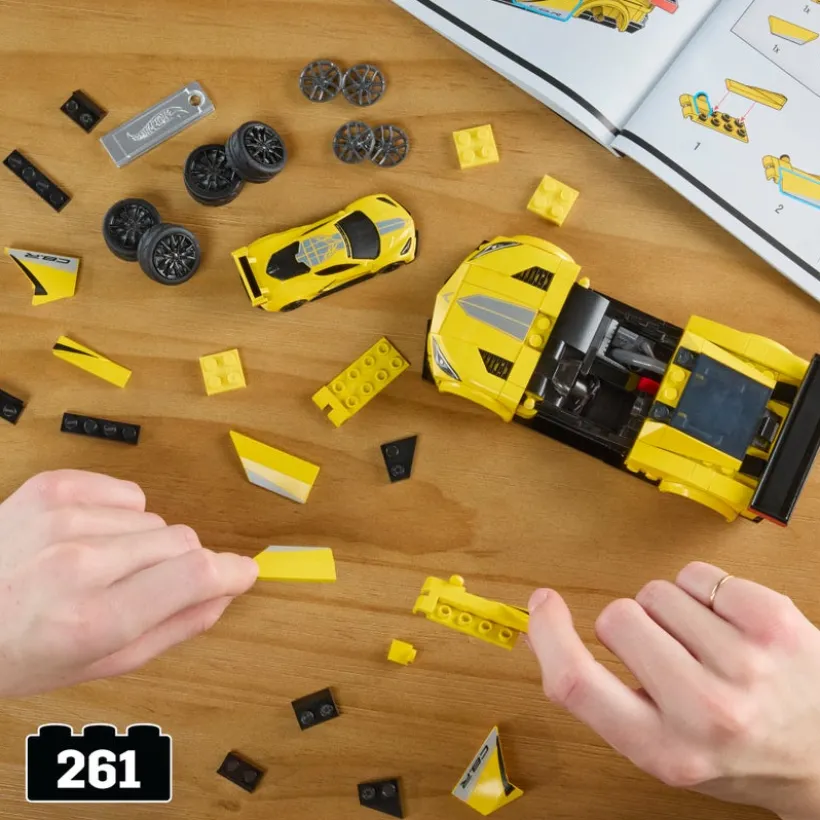 Hot Wheels Corvette C8.R byggesett
