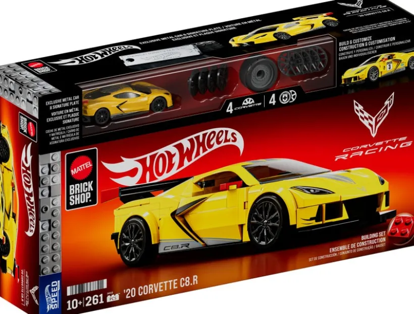 Hot Wheels Corvette C8.R byggesett
