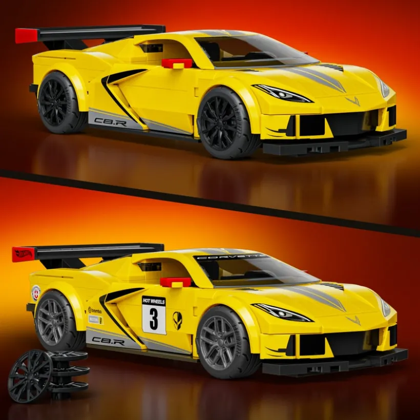Hot Wheels Corvette C8.R byggesett