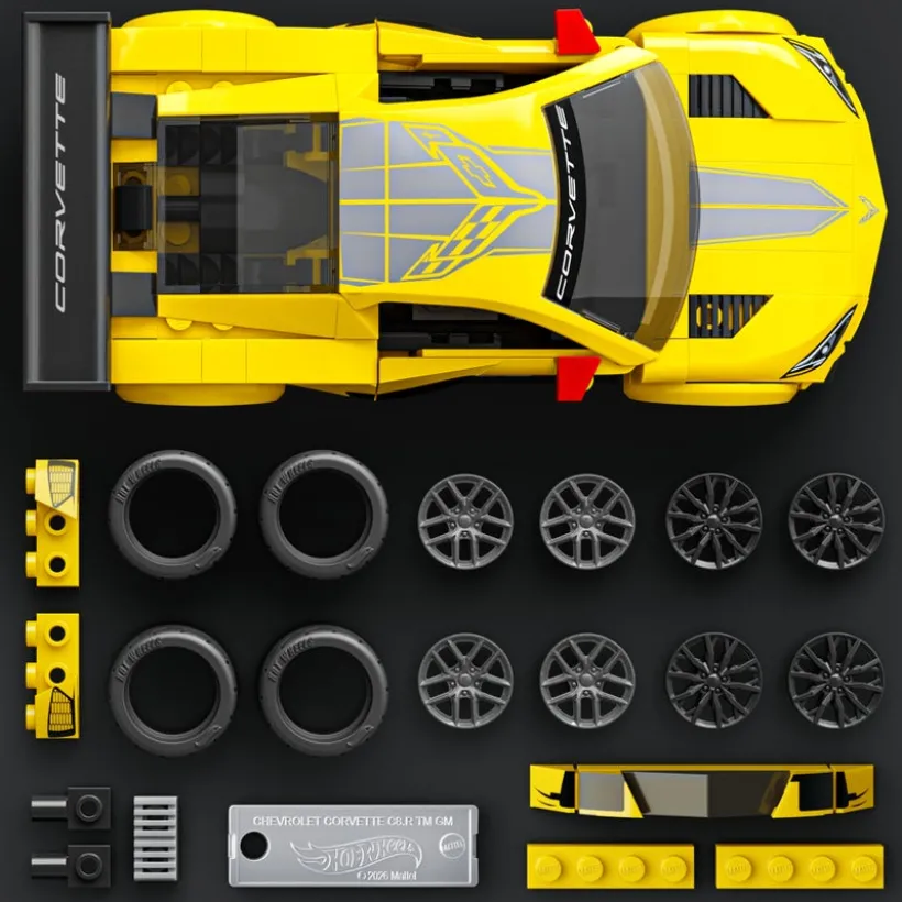 Hot Wheels Corvette C8.R byggesett