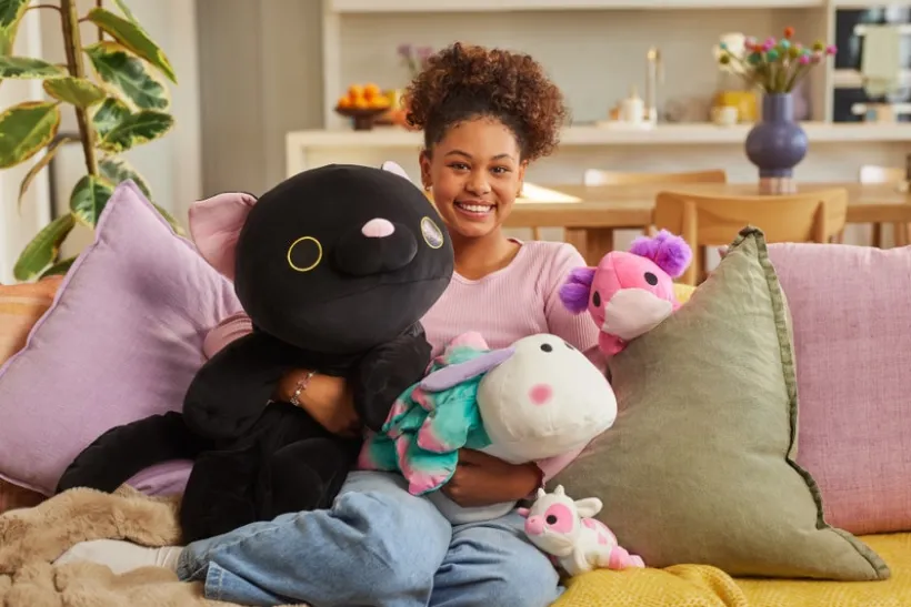 Hug-A-Lumps Panda Medium veid kosedyr