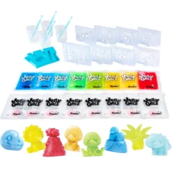 Jelly Gelz Dinos - Dinosaur-formingsett