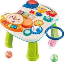 KID, gåvogn og aktivitetsbord