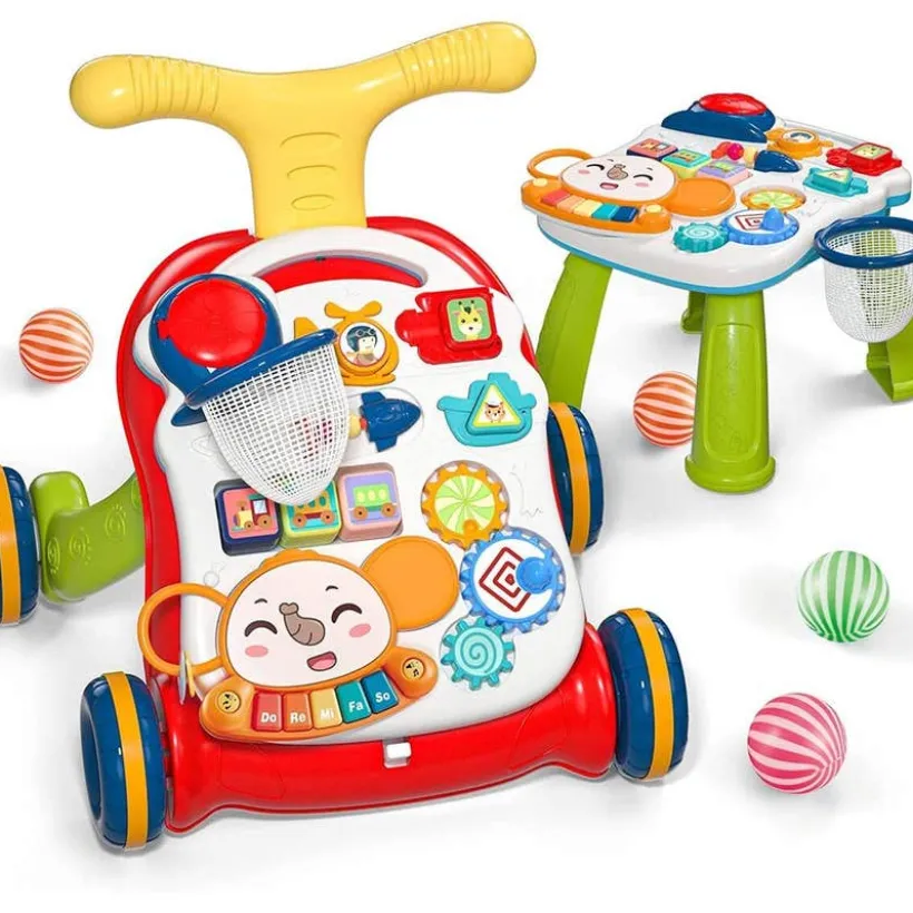 KID, gåvogn og aktivitetsbord