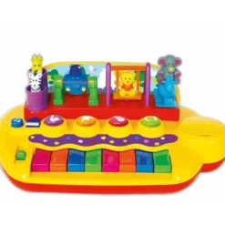 KID, piano med dansende figurer