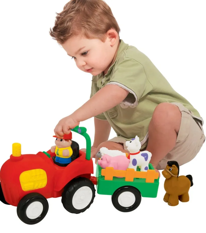 KID, Traktor med tilhenger og gårdsdyr