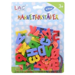 LAC, Magnetbokstaver og Tall 62 stk