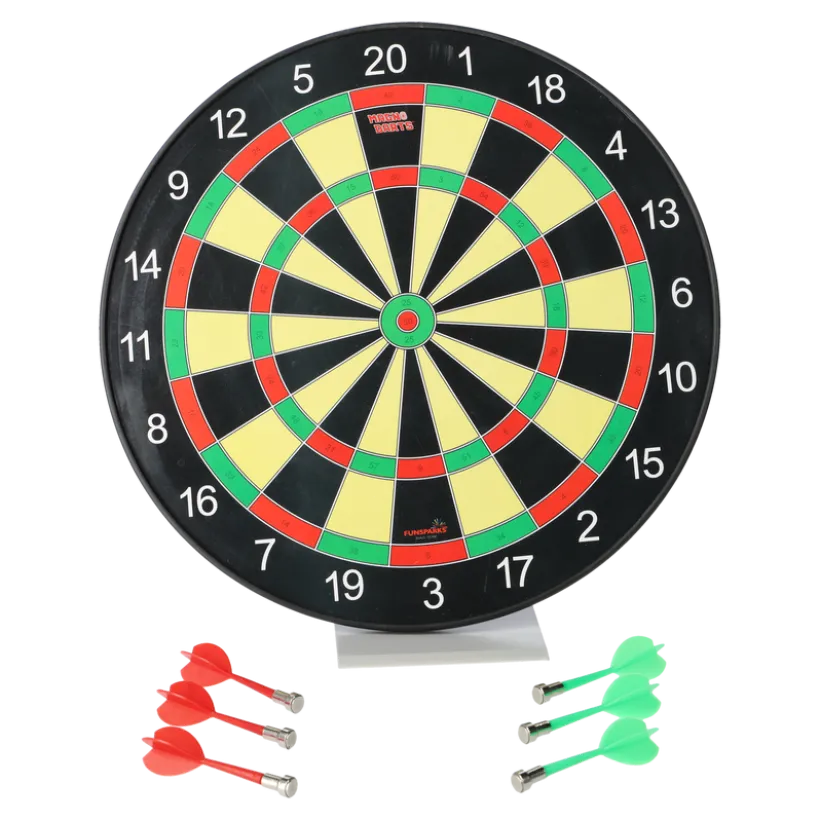 Magnetisk dartskive med 6 piler – Skills