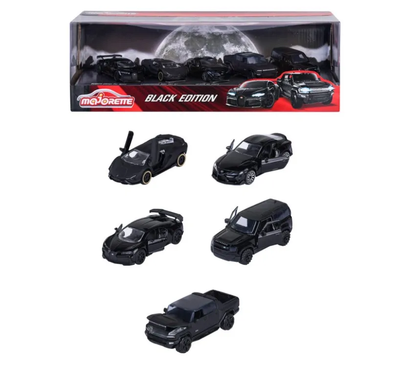 Majorette 5-Pack Biler i Gavepakke