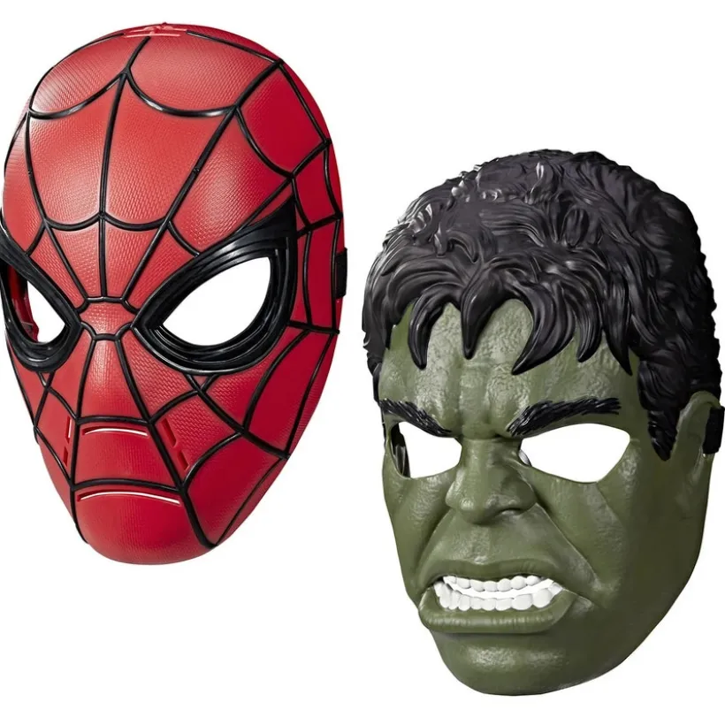 Marvel masker - Spider-Man og Hulken
