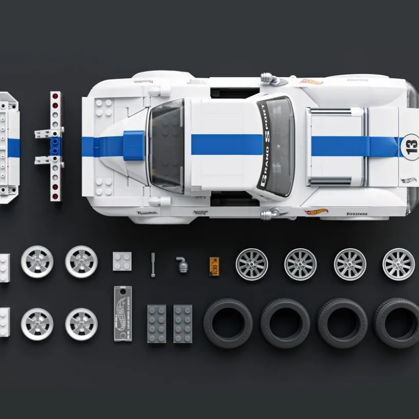 Mattel Brickshop Elite Series Corvette