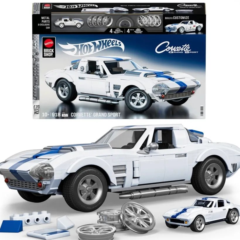 Mattel Brickshop Elite Series Corvette