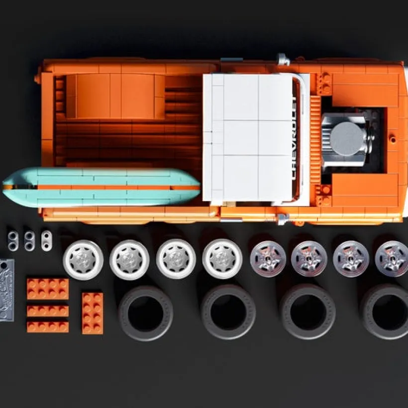 Mattel Brickshop Elite Series Chevy (TGT)